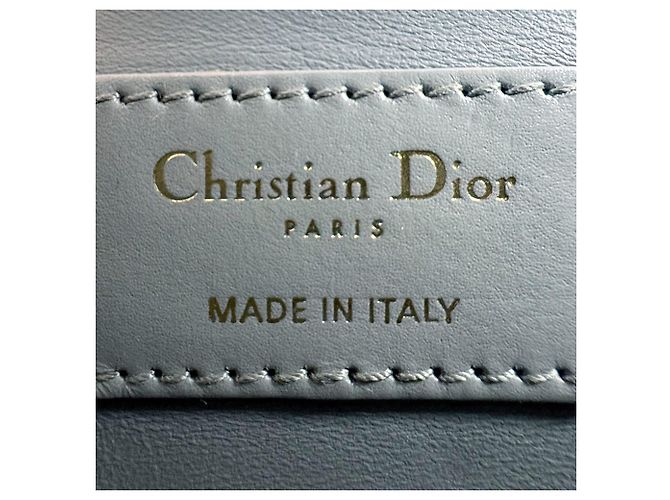 Borsa a tracolla in pelle Christian Dior 30 Montaigne Marrone - vista 11