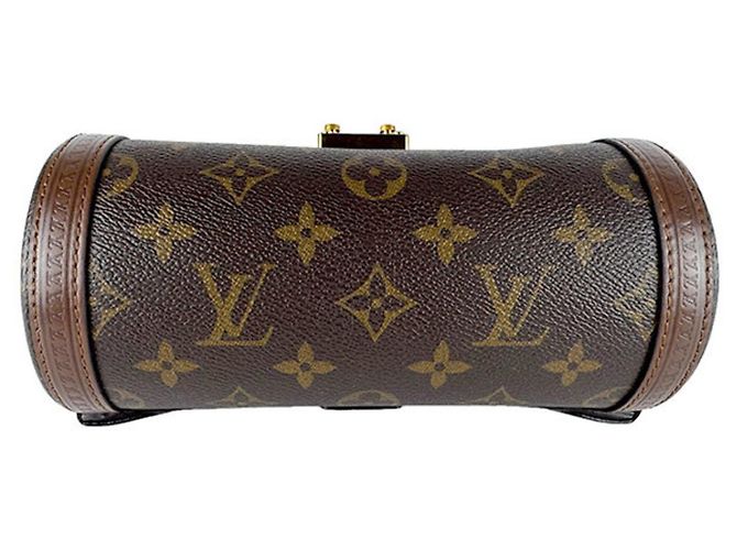 Borsa a Spalla Louis Vuitton Monogram Marrone Monogramma - vista 4