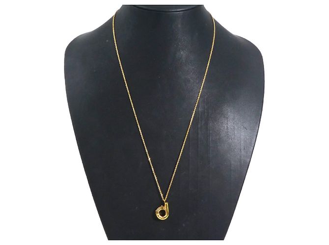 Collana in metallo dorato Louis Vuitton D'oro - vista 10