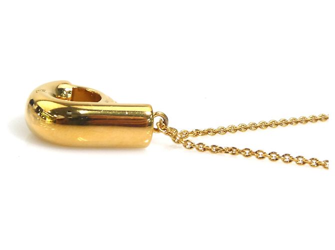 Collana in metallo dorato Louis Vuitton D'oro - vista 3
