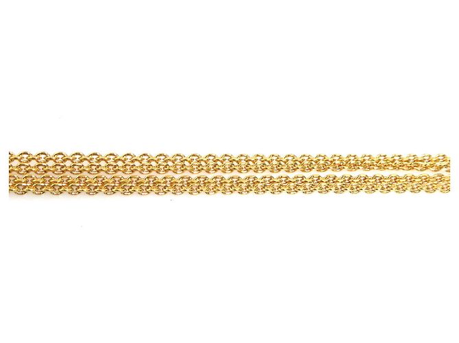Collana in metallo dorato Louis Vuitton D'oro - vista 5