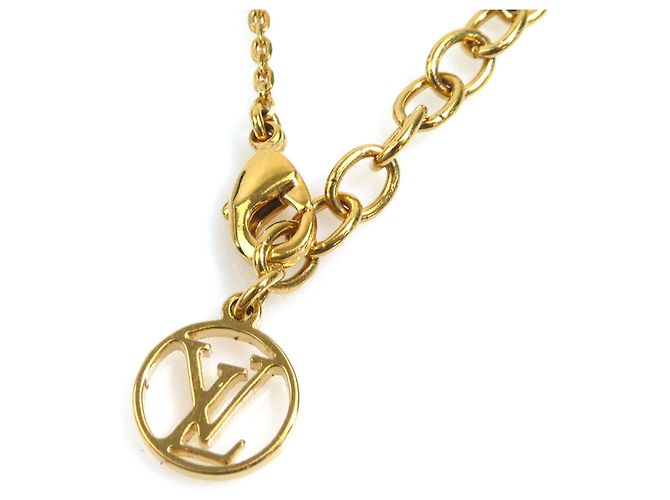Collana in metallo dorato Louis Vuitton D'oro - vista 6