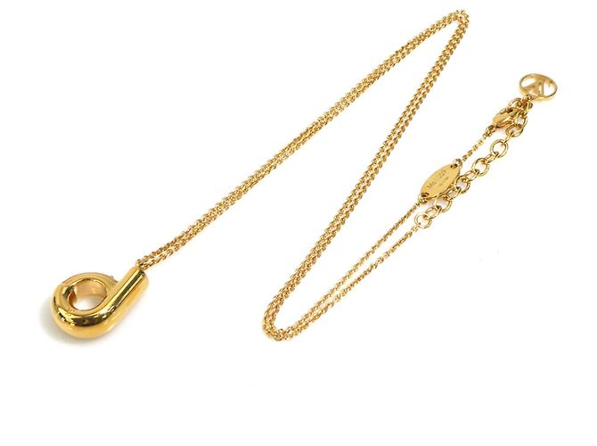 Collana in metallo dorato Louis Vuitton D'oro - vista 9