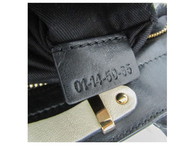 Borsa a mano e borsa a tracolla in pelle da donna Chloé Alice Nero Crudo - vista 12