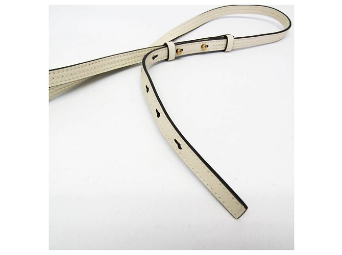 Borsa a mano/Borsa a tracolla in pelle off-white Chloé Nile Bianco sporco - vista 7