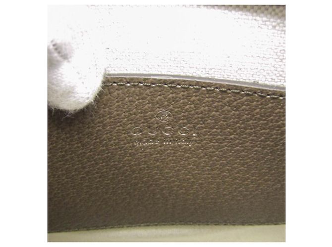 Borsa Gucci Jumbo GG Mini Beige Marrone scuro - vista 11