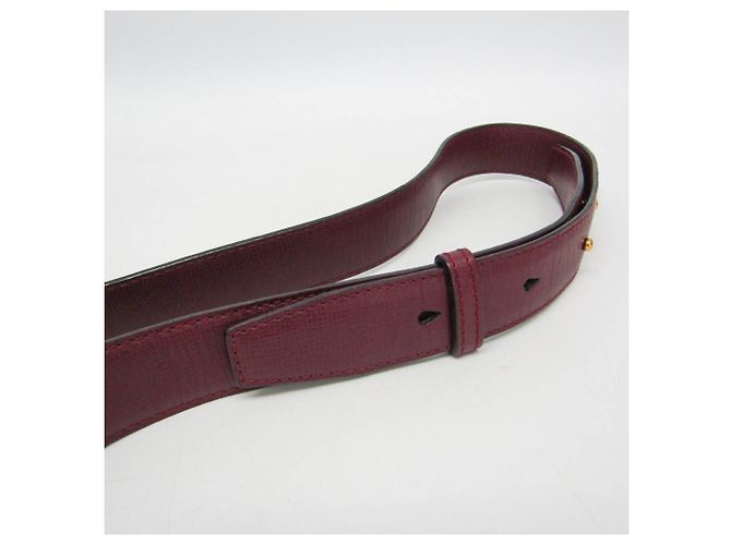 Borsa a tracolla in pelle da donna Cartier Must Turnlock Bordò - vista 8