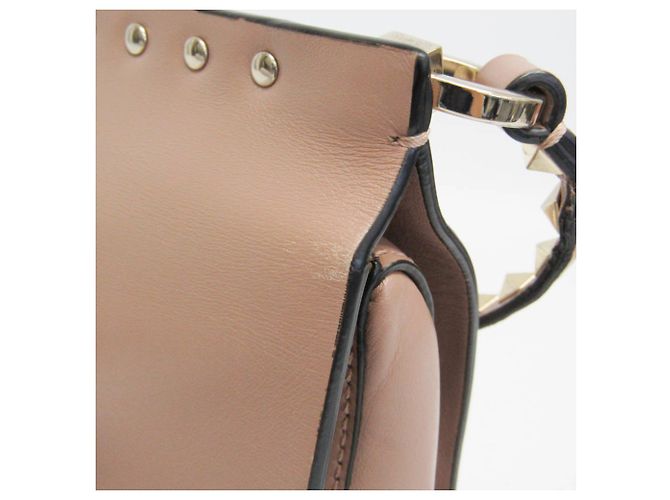 Borsa a tracolla in pelle Valentino Garavani Rockstud - vista 11