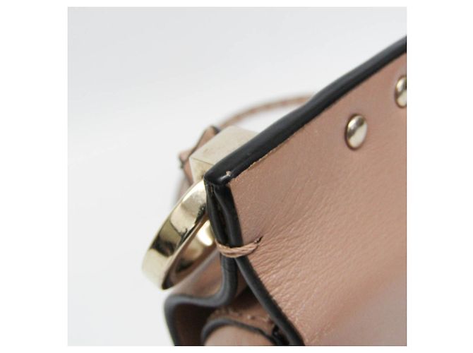 Borsa a tracolla in pelle Valentino Garavani Rockstud - vista 12