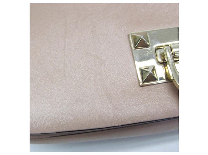 Borsa a tracolla in pelle Valentino Garavani Rockstud - vista 7