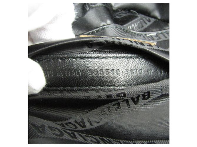 Borsa a tracolla/Sling in pelle Balenciaga Verde chiaro - vista 11