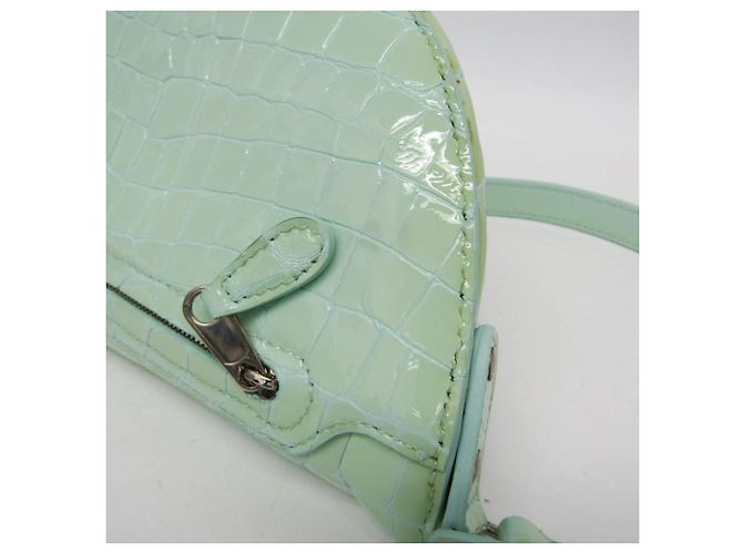 Borsa a tracolla/Sling in pelle Balenciaga Verde chiaro - vista 7