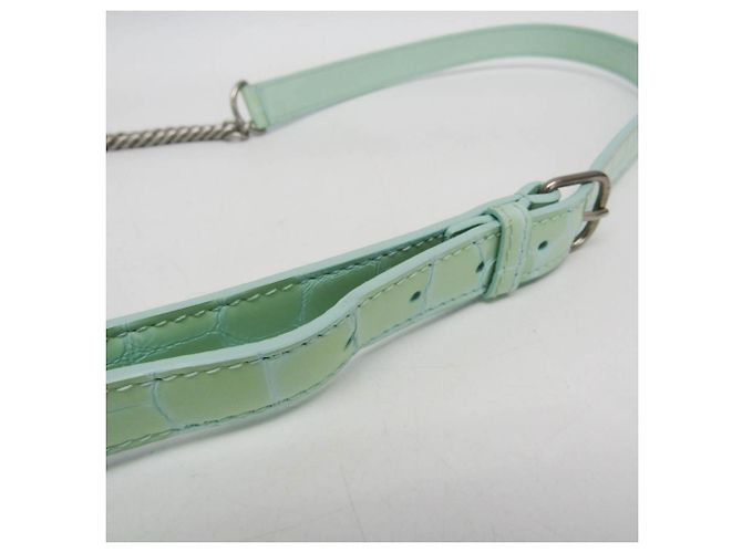 Borsa a tracolla/Sling in pelle Balenciaga Verde chiaro - vista 8