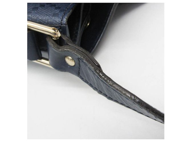 Borsa in pelle Bright Diamante da donna Gucci Blu navy - vista 10