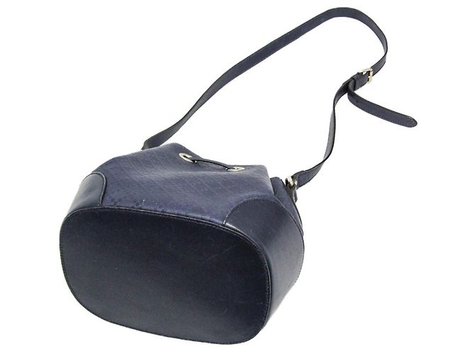 Borsa in pelle Bright Diamante da donna Gucci Blu navy - vista 2