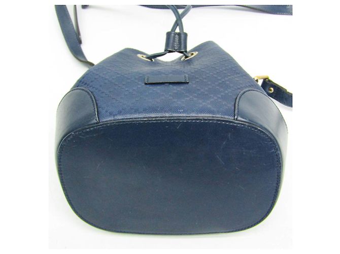 Borsa in pelle Bright Diamante da donna Gucci Blu navy - vista 4