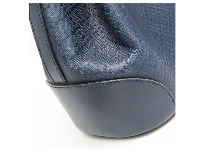 Borsa in pelle Bright Diamante da donna Gucci Blu navy - vista 5