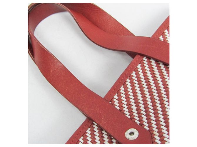 Hermès Borsa Tote da donna Hermes Ahmedabad Diego PM Marrone Bianco - vista 7
