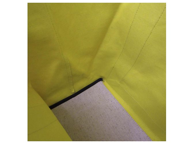 Borsa Balenciaga Navy Cabas M Blu Notte Nero Giallo Bianco sporco - vista 11