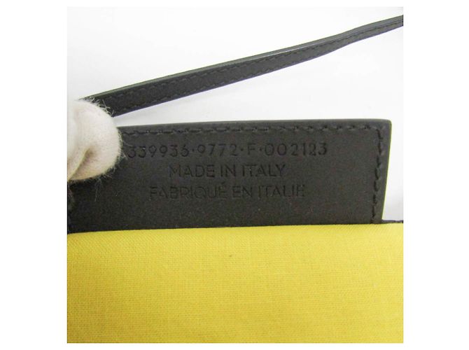 Borsa Balenciaga Navy Cabas M Blu Notte Nero Giallo Bianco sporco - vista 15
