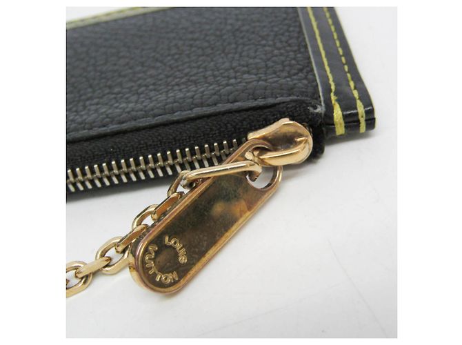 Louis Vuitton Suhali Key Pouch M91824 Negro - vista 8