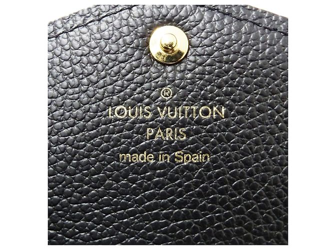 Louis Vuitton Monogram Empreinte Bicolor Wallet Black Beige - view 6