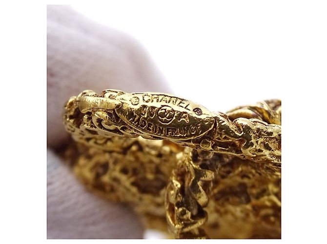 Chanel Halskette schwarz und gold Golden - Ansicht 5