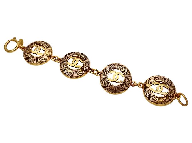 Bracciale con charm Chanel in oro D'oro - Ansicht 3