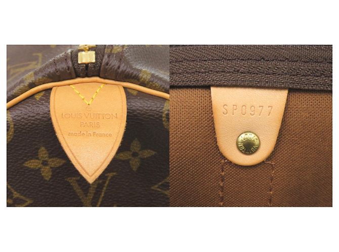 Borsa Boston Louis Vuitton Keepall 50 Monogram Marrone - vista 10