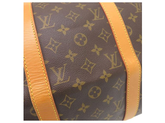Borsa Boston Louis Vuitton Keepall 50 Monogram Marrone - vista 8