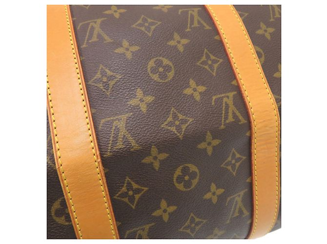 Borsa Boston Louis Vuitton Keepall 50 Monogram Marrone - vista 9
