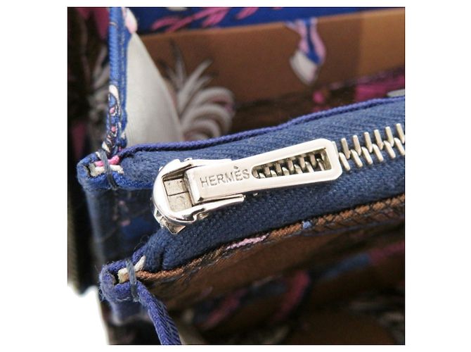 Hermès Monedero Azap Hermes en Bleu Saphir Azul - vista 7