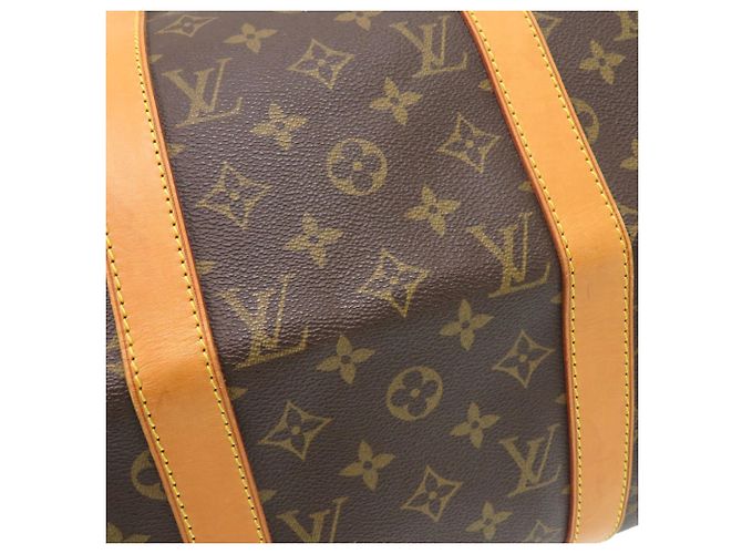 Borsa Boston Louis Vuitton Keepall 50 Monogram Marrone - vista 8