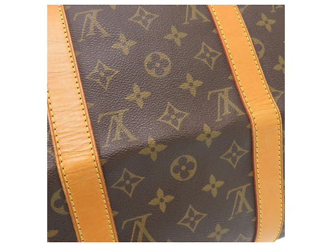 Borsa Boston Louis Vuitton Keepall 50 Monogram Marrone - vista 9