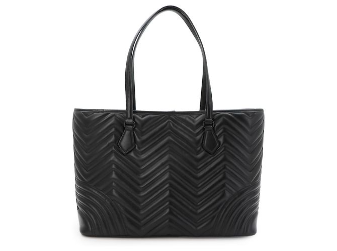 Borsa Tote Grande Trapuntata Gucci GG Marmont - vista 3