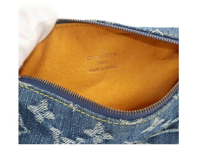 Pochette Trousse Speedy GM in Monogram Denim Louis Vuitton Monogramma - vista 6