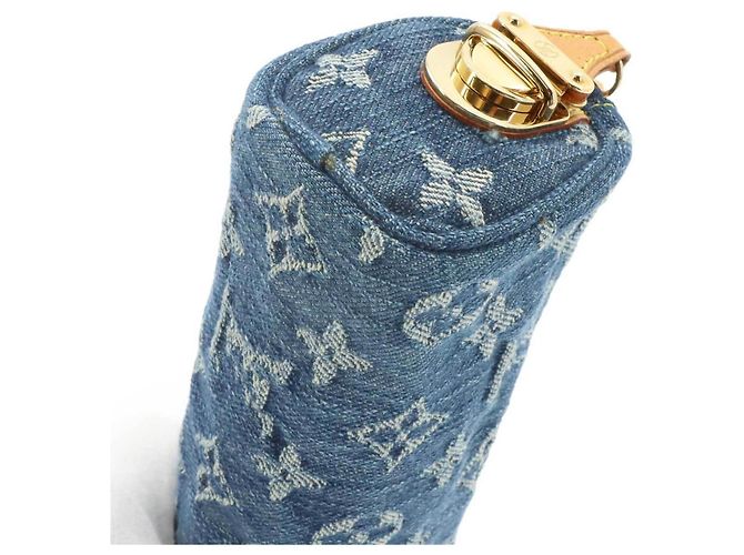 Pochette Trousse Speedy GM in Monogram Denim Louis Vuitton Monogramma - vista 9