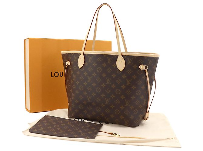 Bolsa Tote Louis Vuitton Monogram Neverfull MM Monograma - vista 2