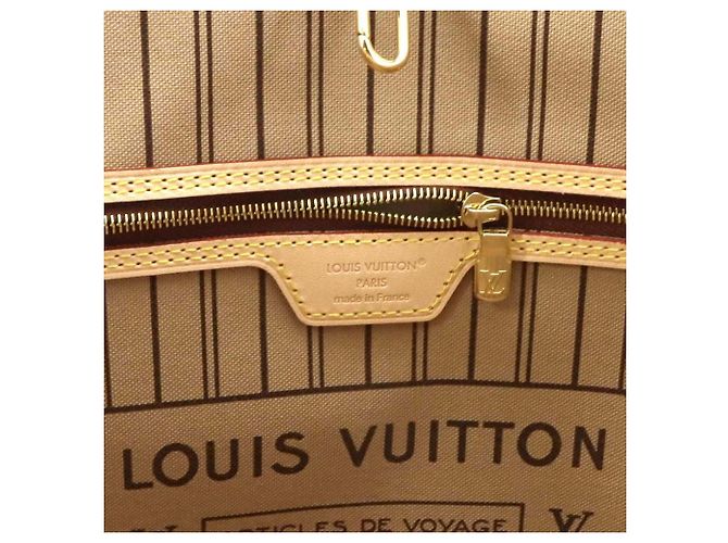 Bolsa Tote Louis Vuitton Monogram Neverfull MM Monograma - vista 8
