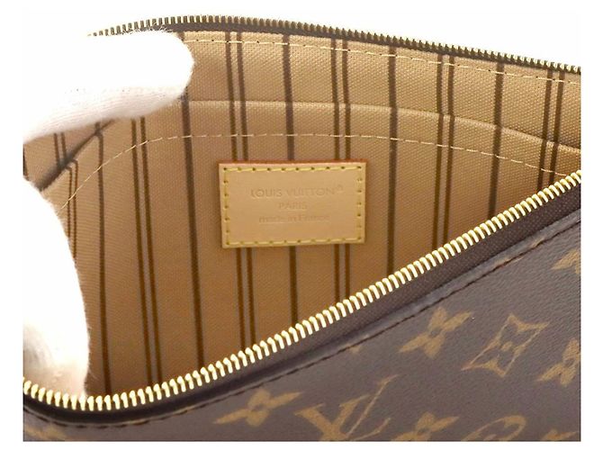 Bolsa Tote Louis Vuitton Monogram Neverfull MM Monograma - vista 9