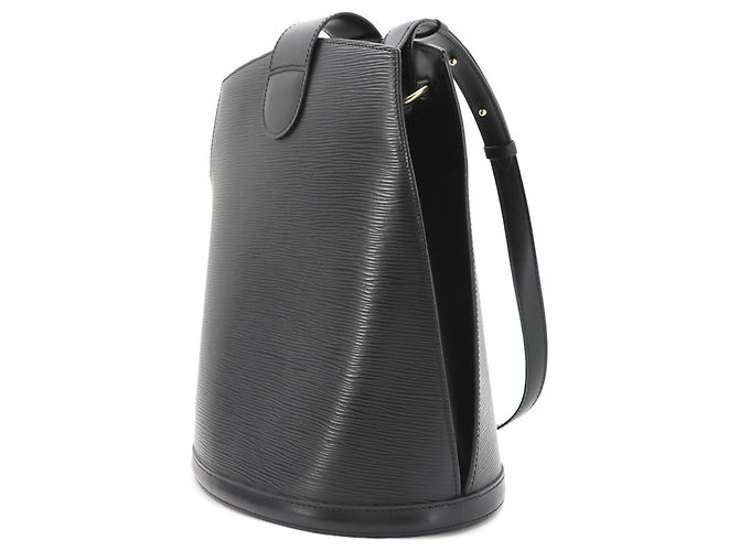 Borsa a Spalla Louis Vuitton Epi Cluny Nero - vista 3