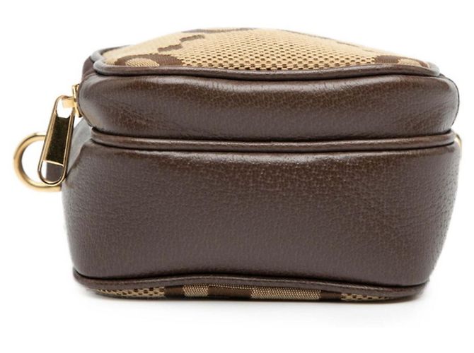 Borsa a mano e borsa a tracolla Gucci Jumbo GG Marrone - vista 3