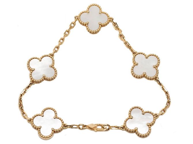 Bracciale Charm Vintage Alhambra di Van Cleef & Arpels - vista 3
