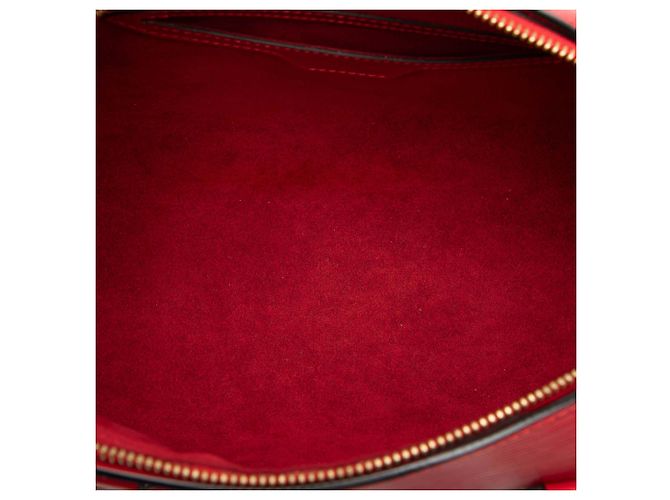 Louis Vuitton Red Epi Soufflot Rosso - vista 4