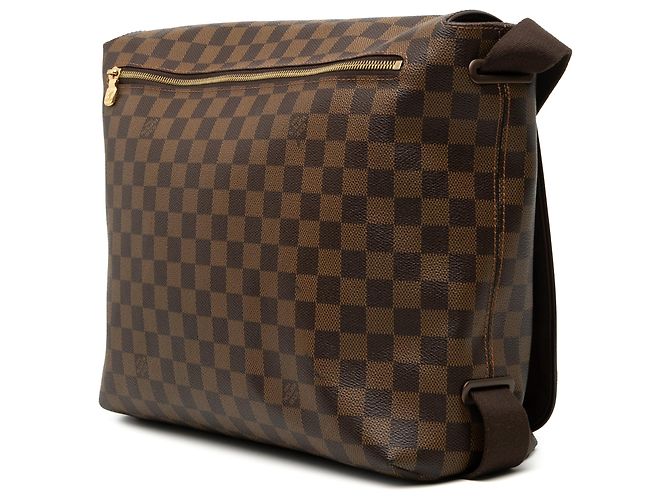 Louis Vuitton Marrone Damier Ebene Brooklyn GM - vista 2