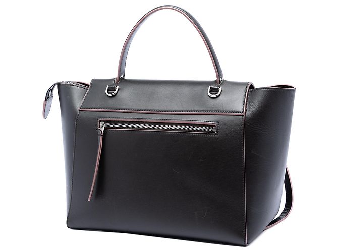 Céline Borsa Belt in pelle di vitello liscia nera mini Celine Nero - vista 2