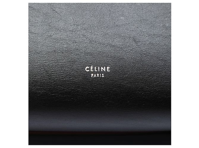 Céline Borsa Belt in pelle di vitello liscia nera mini Celine Nero - vista 5