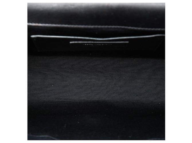 Saint Laurent Black Medium Studded Calfskin Monogram Kate Crossbody - view 4