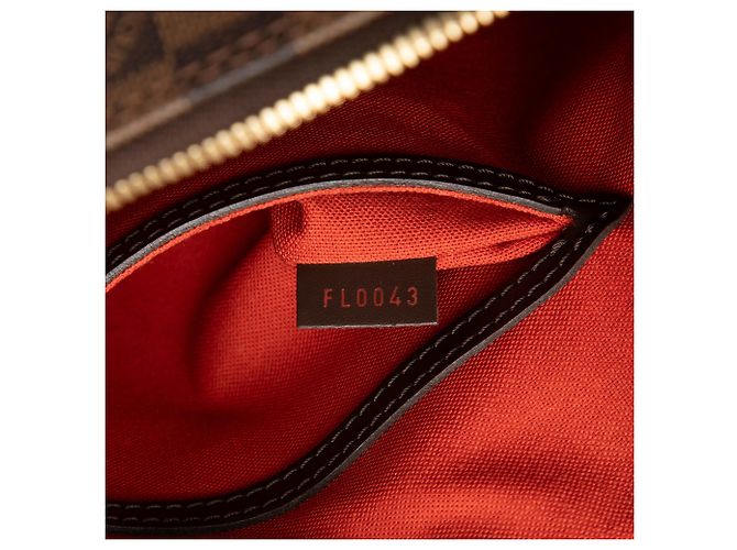 Louis Vuitton Marrone Damier Ebene Alma PM - vista 5