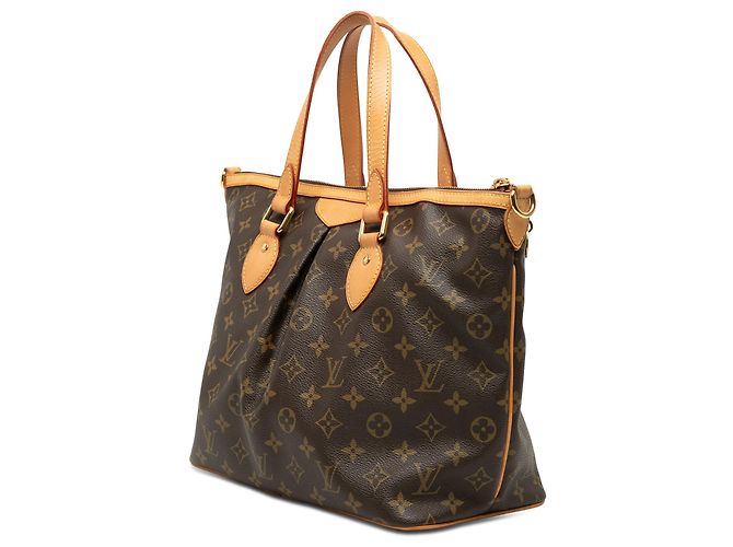 Louis Vuitton Marrone Monogram Palermo PM - vista 2
